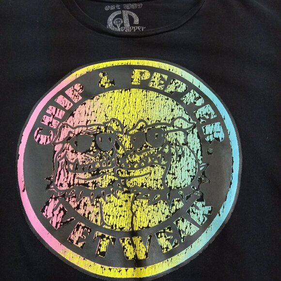 Rare Vintage Chip & Pepper Wet Wear T Shirt (M) - Picture 4 of 6